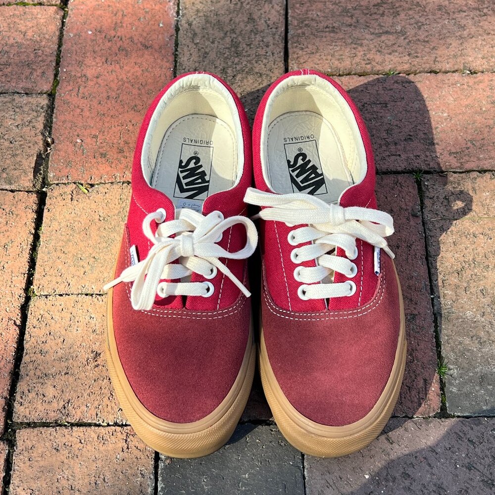 Vans OG Era LX Suede Canvas Sneakers